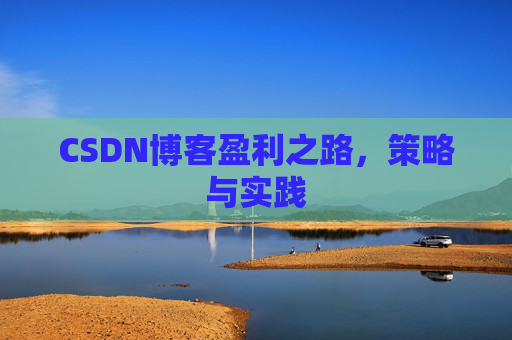 CSDN博客盈利之路，策略与实践