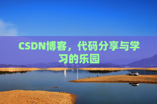 CSDN博客，代码分享与学习的乐园